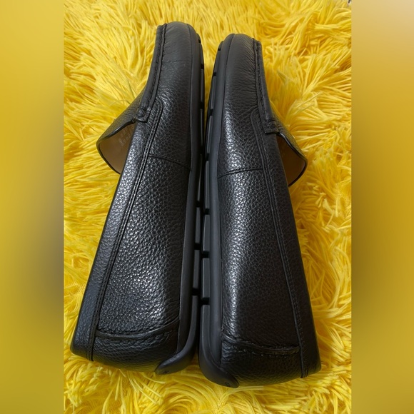 Coach Black Leather Loafers for Women size 7B - Picture 3 of 6